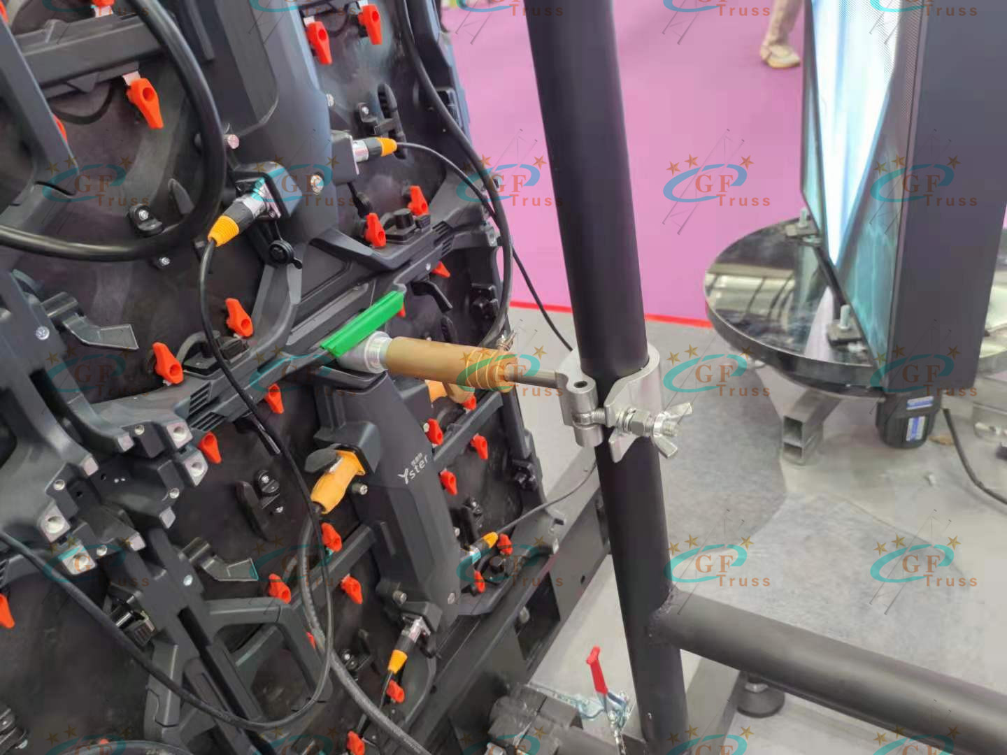 1m Length Keder LED Background Screen Truss For Events