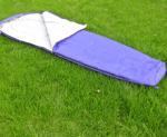 Purple Thin Adult Size Polyester 3 Season Mummy Sleeping Bag