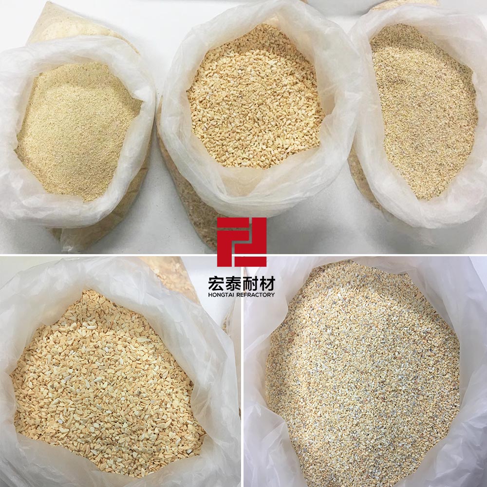Fused Cast Zircon Corundum Material AZS Grains for Glass Furnace ISO9001 Certificate