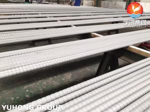 China Stainless Steel Corrugated Tube ASTM A213 TP304 , Enhanced Heat Transfer In Heat Exchanger wholesale