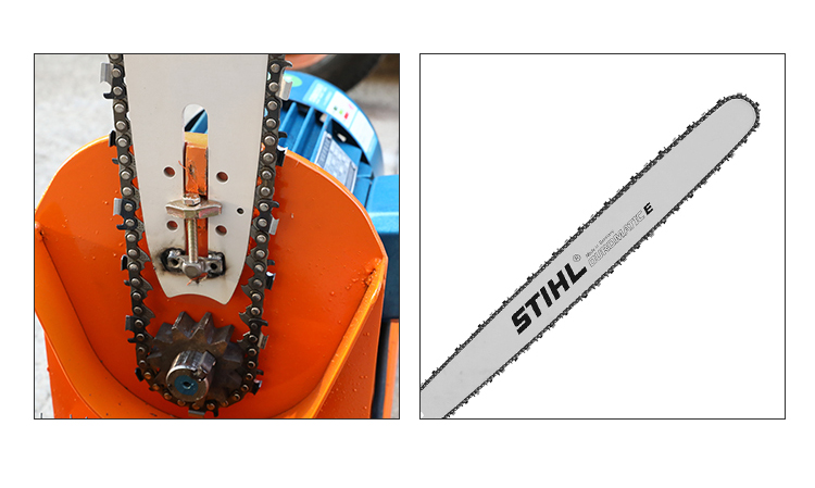 Professional Wood Cutter Machine Tree Slasher Customized Electric