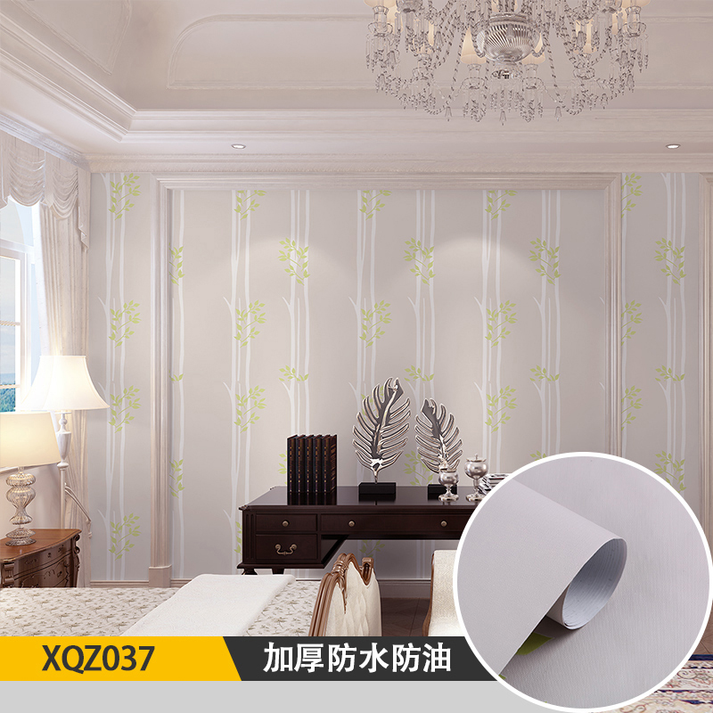 Self Adhesive Modern Floral Wall Cloth for Kids Bedroom Waterproof Cartoon Style Wallpaper Mural Children's Room Entry