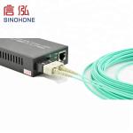 SFP Slots Gigabit Fiber Optic Media Converter , Fiber Optic Connection Box