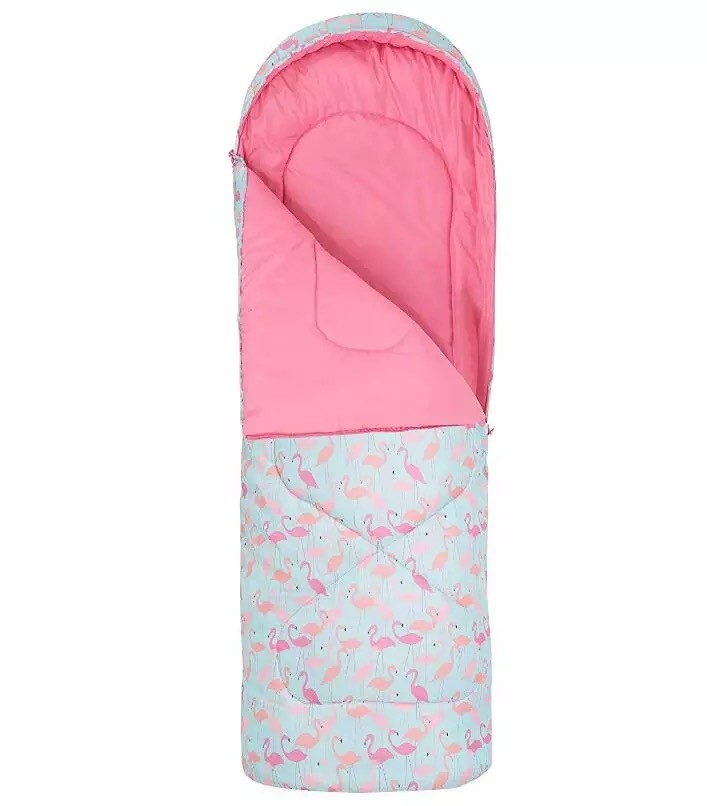 Cold Weather 2.95lbs 190T Polyester Kids Sleeping Bag