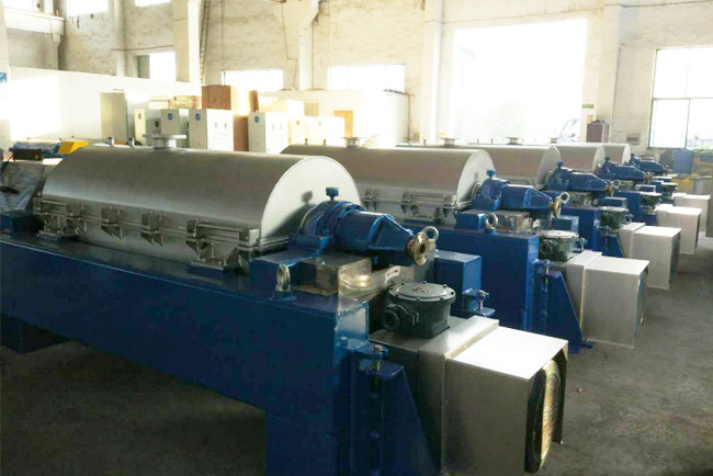Ca - Hypo Decanter Centrifuge Machine PLC Control Titanium Calcium Hypochlorite