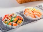 11 Inch Disposable Divided Plastic Plates Multiple Style Availability Can