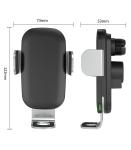 15 Watt Qi Wireless Fast Charging Car Charger