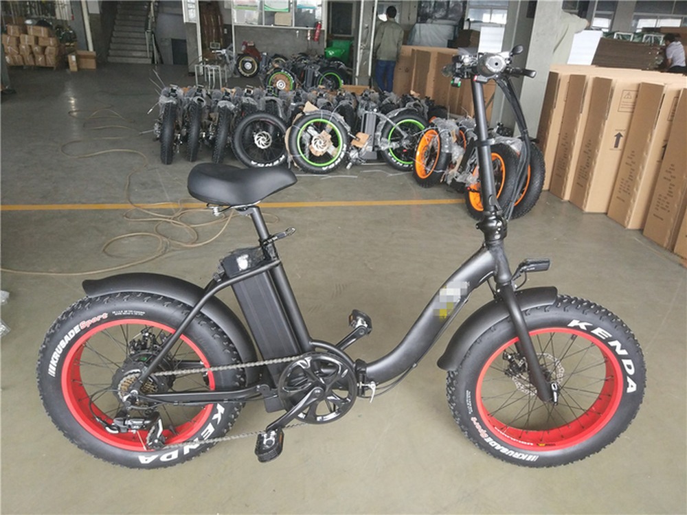 48V Electric Dual Motor 1000 Watt Long Range Fat Tire Cargo E-Bike with Fast Charging