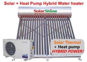 China 150L / 260L / 320L Capacity Solar Heat Pump Water Heater 0.6 Mpa Working Pressure wholesale