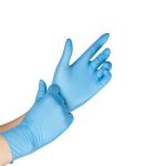 4 Mil Disposable Medical Nitrile Gloves , FDA510K Disposable Powder Free Nitrile