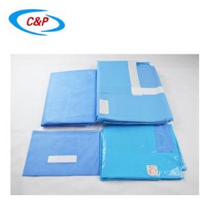 China SMS PP Cardiovascular Pack Surgical Drape Sheets For Hospitals Clinics wholesale