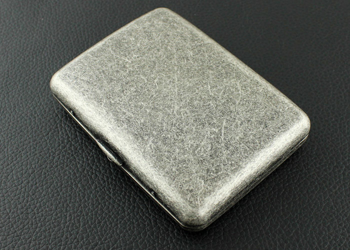 High Grade Daily Household Items Star Antique Silver Gift Box Cigarette Set