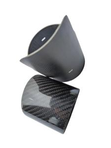 China Large Diameter Wrapped Carbon Fiber Tube For Automobile Exhaust Pipe wholesale