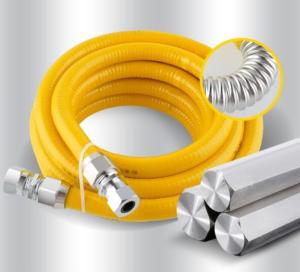 China KONCH GAS Stainless Steel Flexible Gas Tube GB/T14525/2010 wholesale