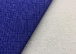 China Ripstop Cationic Super Stretch Fabric Waterproof Membrane Bonding In Dark Blue wholesale