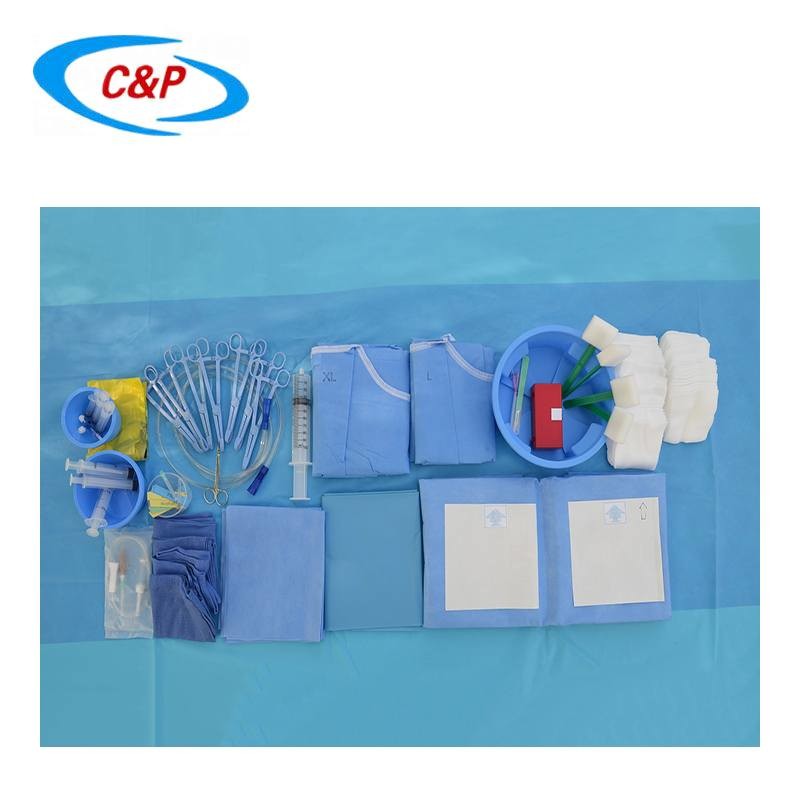 Medical Kit Femoral Radial Angiography Drape Pack For Healthcare Professionals