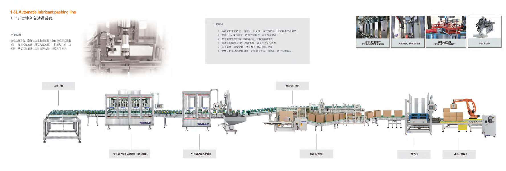 60-200KG Automatic Lubricant Oil Filling Machine 20 Drum / Hour