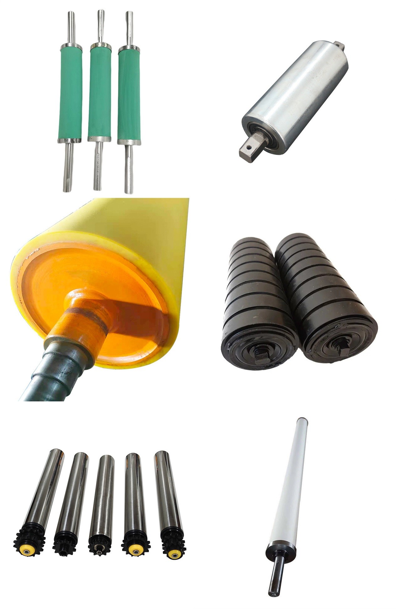 Rubber Surface, Ink Friendliness Ink Roll For Printing Machine