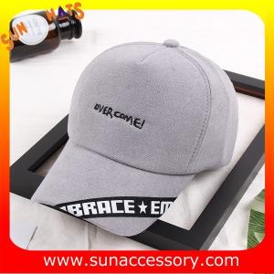China QF17044 Sun Accessory customized 5 panel baseball cap, Fashion ball cap for girls wholesale