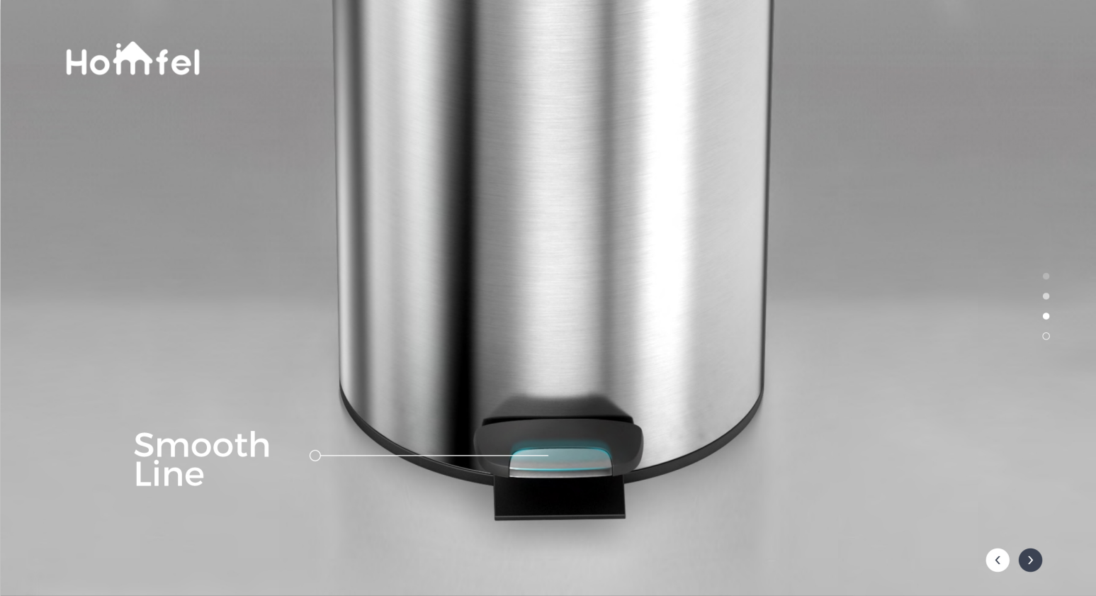 Home Office 30L Household Soft Close Round Armor Pedal Trash Bin With Thin Lid For Bathroom Waste Bins Trash Can
