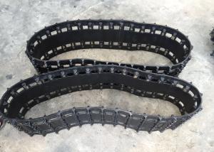 China 64mm Pitch Snowmobile Rubber Track With Adjustable Links wholesale