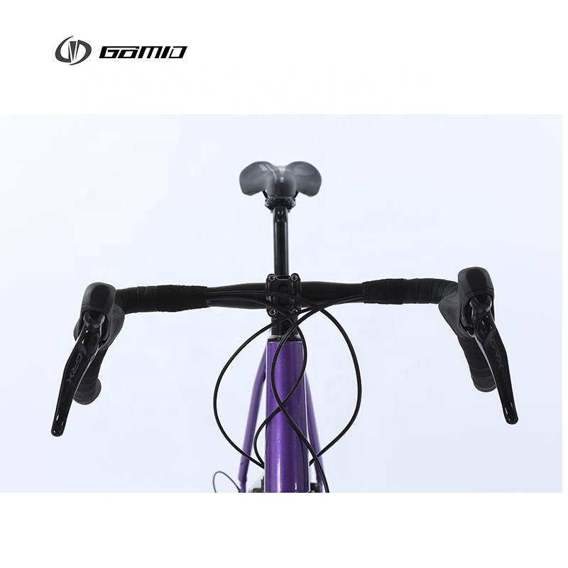 GOMID 700 40c Racing Bike Carbon Fork Gravel Bicycle Gear Cycle Roadbike Touring Bisiklet with Alloy Gravel Drop Handlebar