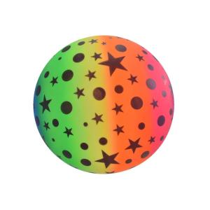 China 5-7 Years Age Range 9&quot; Deflated Rainbow Stars Moons Balls for Teenagers' Playtime wholesale