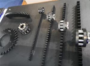 China Heat Treatment Zinc Plated Round 45# Pinion Gear Rack wholesale