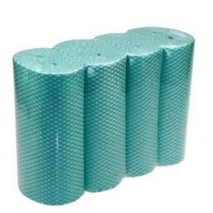 China 30x50cm Nonwoven Cleaning Cloth Blue Washing Microfiber Towels wholesale