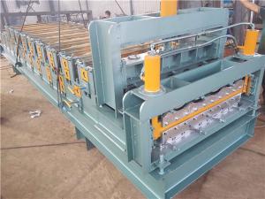 China Color Steel Sheet Roof Panel Double Deck Roll Forming Machine wholesale