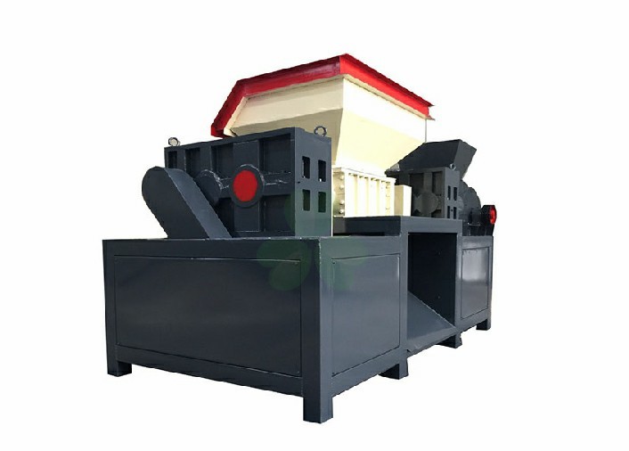 Large Plastic Industrial Shredder Machine , Plastic Recycling Shredder 22×2kw