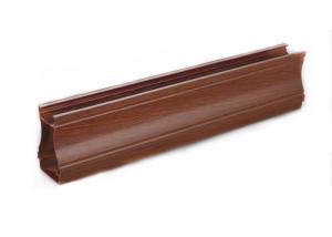 China Wooden Grain Surface Aluminum Extruded Profiles 6063 T5 Alloy wholesale