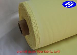 China 210gsm Aramid Fiber Fabric Spun Staple Fiber Twill Woven Fabric wholesale