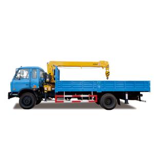 China 5 Ton 6 Ton Truck Telescopic Boom Truck Mounted Crane wholesale