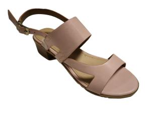 China Custmized Footbed High Heel Pu Flat Summer Sandal wholesale