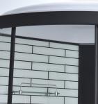31''X31''X85'' 5mm Quad Shower Enclosure Aluminum Frame