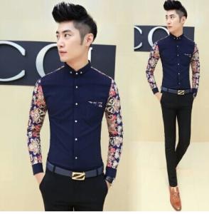 China High Quality And Lowest Price Of Retail Man Shirt's Stock FASHION FASHION wholesale