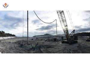 China Stone Column Construction Bottom Feed Vibroflot Cohesive Soil Improvement wholesale