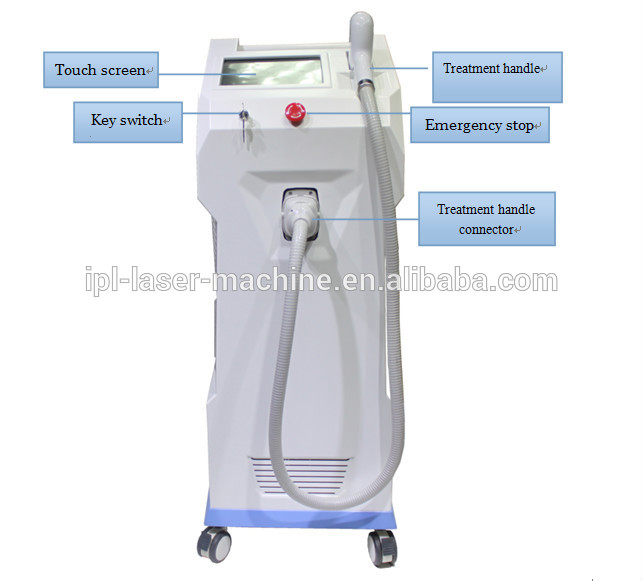 Permanent diode laser hair removal machine for Spa or Salon use