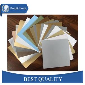 China Brushed Sublimation Aluminium Sheet Photo Printing Golden Silver Color wholesale
