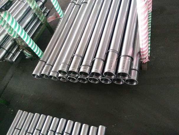 20MnV6 Chrome Plated Round Hot Rolled Hollow Metal Rod For Hydraulic Cylinder Length 1m-8m
