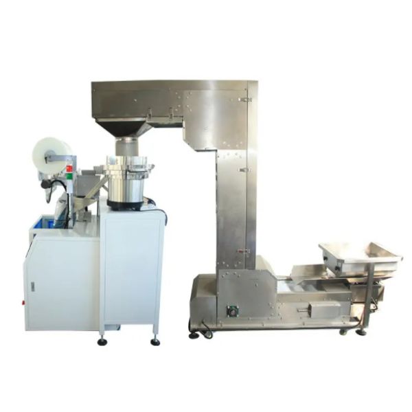 Manual Feeding Sealing Packing Machine Bag OEM Chain Bucket Type