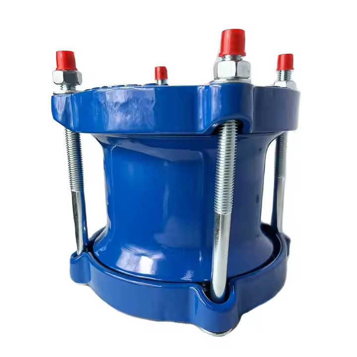 Wide Range Cast Iron Universal Fittings HDPE And PVC Pipe Flange Adapters Stainless Steel Connectors