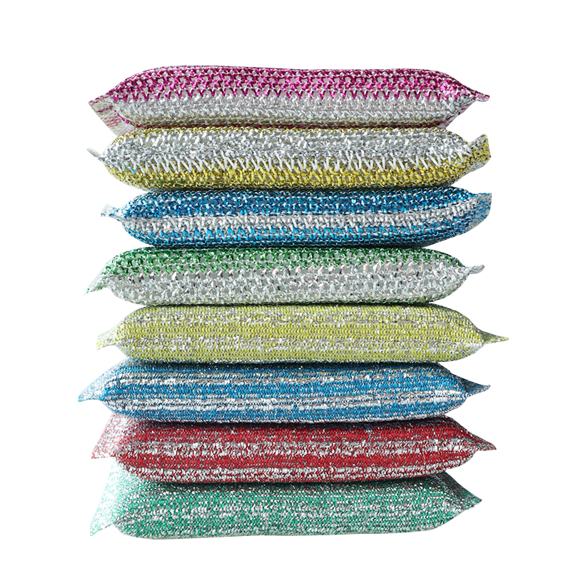 Non Scratch Kitchen Cleaning Sponge Dish Washing Stainless Steel Sponge
