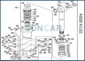 China 4653863 Bucket Cylinder Service Kit For DEERE 850DLC 870GLC wholesale