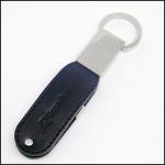 Debossed 4GB 8GB Leather USB Flash Drives with Keychain