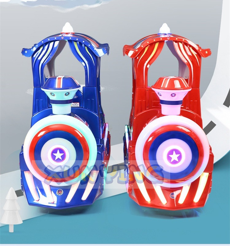 Train Coin Operated Ride On Kiddie Amusement Rides Arcade Machine