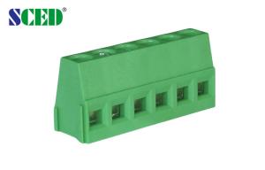 China PCB Screw Terminal Blocks Pitch 5.08mm 300V 10A 2Poles - 24Poles wholesale