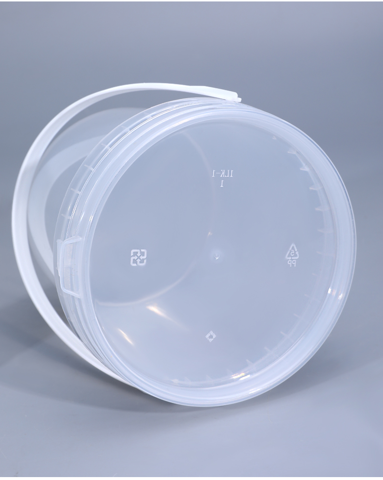 Professional 5L Food Grade PP Storage Container with Lid and Plastic Handle