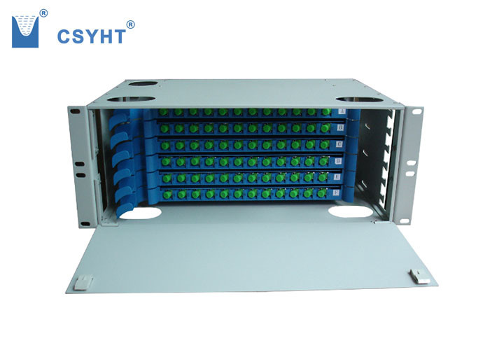 288FO 19" Sliding Optical Distribution Cabinet APC Adapters